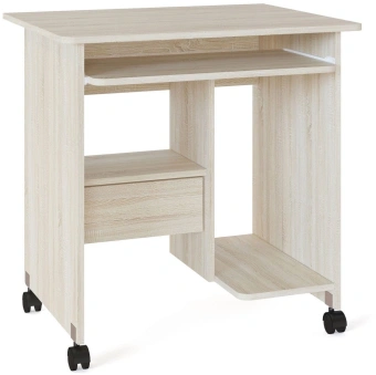 Стол для компьютера Сокол КСТ-10.1 столешница ЛДСП дуб сонома (КСТ10.1ДС5) - купить недорого с доставкой в интернет-магазине