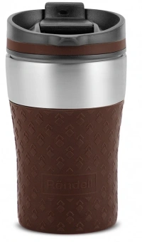 Термокружка для напитков Rondell The Morning Mocco RDS-1162 0.26л. коричневый картонная коробка - купить недорого с доставкой в интернет-магазине