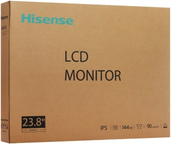 Монитор Hisense 23.8" 24N3Q черный IPS LED 16:9 HDMI матовая 1000:1 250cd 178гр/178гр 1920x1080 144Hz VGA FHD 3.1кг - купить недорого с доставкой в интернет-магазине