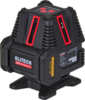 Нивелир лазерн. Elitech LN 8D GREEN 2кл.лаз. 520нм цв.луч. зеленый 5луч. (204735) - купить недорого с доставкой в интернет-магазине