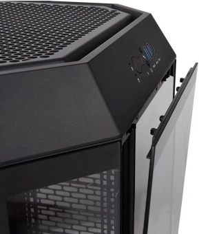 Корпус Thermaltake The Tower 300 Black черный без БП mATX 8x120mm 6x140mm 2xUSB3.0 audio bott PSU - купить недорого с доставкой в интернет-магазине