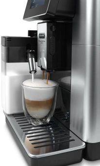 Кофемашина Delonghi ECAM610.55.SB 1450Вт черный/серебристый - купить недорого с доставкой в интернет-магазине