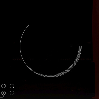 Индукционная варочная поверхность Krona Vento 60 черный - купить недорого с доставкой в интернет-магазине