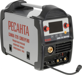 Сварочный аппарат Ресанта САИПА-220 Синергия ММА DC/MIG-MAG/FCAW/TIG 9.2кВт - купить недорого с доставкой в интернет-магазине