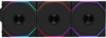 Вентилятор для корпуса Lian-Li Uni Fan TL Wireless 120 ARGB 120х120x28 черный 7-pin 33дБ (упак.:3шт) (G99.12TL1W3B.R0) Ret - купить недорого с доставкой в интернет-магазине