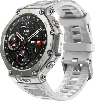 Смарт-часы Amazfit T-Rex 3 A2323 48.5мм 1.5" AMOLED корп.серый рем.серый разм.брасл.:145-210мм (1746881) - купить недорого с доставкой в интернет-магазине