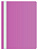 Папка-скоросшиватель Buro -PSE20BU/VIO A4 прозрач.верх.лист пластик фиолетовый 0.11/0.13