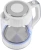 Чайник электрический Vitek VT-WK1059 1.7л. 2200Вт белый корпус: стекло/пластик - купить недорого с доставкой в интернет-магазине