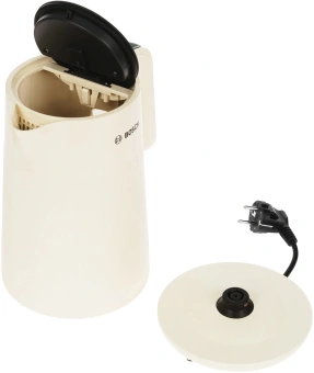 Чайник электрический Bosch TWK2M167 1.7л. 2400Вт бежевый корпус: пластик - купить недорого с доставкой в интернет-магазине