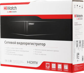 Видеорегистратор HiWatch DS-N304(D) - купить недорого с доставкой в интернет-магазине