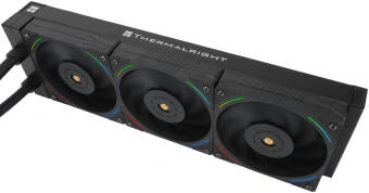Система водяного охлаждения Thermalright Hyper Vision 360 ARGB Soc-AM5/AM4/1151/1200/2066/2011/1700 черный 4-pin 27dB Al LCD Ret (H-VISION-360-BL-ARGB) - купить недорого с доставкой в интернет-магазине