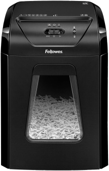 Шредер Fellowes PowerShred 12C (секр.P-4) фрагменты 12лист. 18лтр. скобы пл.карты - купить недорого с доставкой в интернет-магазине