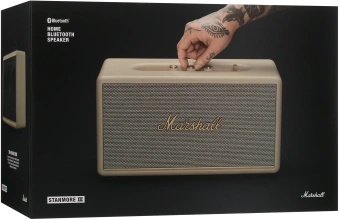 Колонка порт. Marshall Stanmore III бежевый 80W 2.1 BT/3.5Jack 10м - купить недорого с доставкой в интернет-магазине