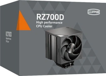 Устройство охлаждения(кулер) PcCooler RZ700D нет подсветки Soc-AM5/AM4/1151/1200/2066/1700 черный 4-pin 15-35.9dB Al+Cu 270W Ret (RZ700D-BKNWYX-GL) - купить недорого с доставкой в интернет-магазине
