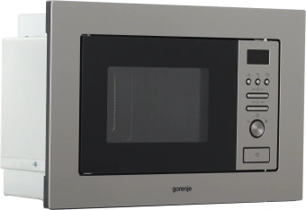 Микроволновая печь Gorenje BM201AM1X 20л. 800Вт нержавеющая сталь/черный (встраиваемая) - купить недорого с доставкой в интернет-магазине