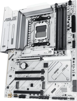 Материнская плата Asus X870 MAX GAMING WIFI7 W SocketAM5 AMD X870 4xDDR5 ATX AC`97 8ch(7.1) 2.5Gg RAID+HDMI - купить недорого с доставкой в интернет-магазине