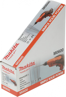 Дрель безударная Makita M0600 350Вт ключевой реверс - купить недорого с доставкой в интернет-магазине
