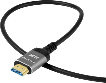Кабель аудио-видео Digma HDMI 2.1 AOC HDMI (m)/HDMI (m) 10м. позолоч.конт. черный (HDMI-AOC2.1-10) - купить недорого с доставкой в интернет-магазине
