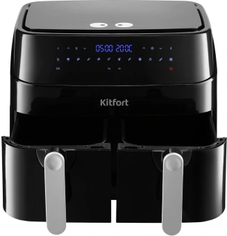 Аэрогриль Kitfort КТ-2250 1750Вт черный - купить недорого с доставкой в интернет-магазине