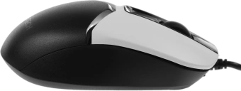 Мышь A4Tech Fstyler FM12 Panda белый/черный оптическая 1200dpi USB 3but - купить недорого с доставкой в интернет-магазине