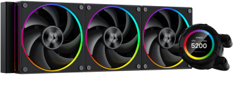 Система водяного охлаждения ID-Cooling SL360 Soc-AM5/AM4/1151/1200/2066/1700 4-pin 14-30dB Al+Cu 350W LED Ret - купить недорого с доставкой в интернет-магазине