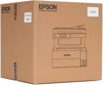 МФУ струйный Epson L6460 (C11CJ89507) A4 Duplex WiFi белый - купить недорого с доставкой в интернет-магазине
