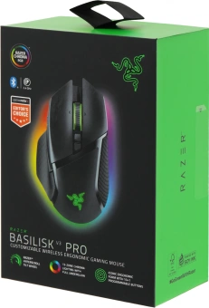 Мышь Razer Basilisk V3 Pro черный оптическая 30000dpi беспров. BT/Radio USB 11but (RZ01-04620100-R3G1) - купить недорого с доставкой в интернет-магазине