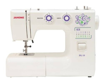 Швейная машина Janome PS-19 белый - купить недорого с доставкой в интернет-магазине