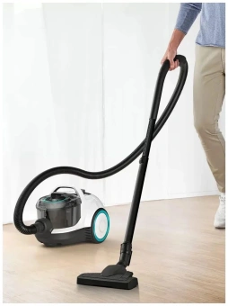 Пылесос Bosch Serie 4 BGC21HYG1 550Вт белый/черный - купить недорого с доставкой в интернет-магазине