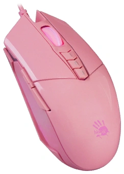 Мышь A4Tech Bloody P91s розовый оптическая 8000dpi USB 8but (P91S PINK ACTIVATED) - купить недорого с доставкой в интернет-магазине
