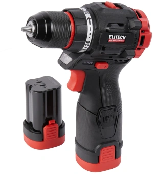 Дрель-шуруповерт Elitech CD 16L2 (E2201.039.01) 32Вт аккум. патрон:быстрозажимной (кейс в комплекте) (205715) - купить недорого с доставкой в интернет-магазине