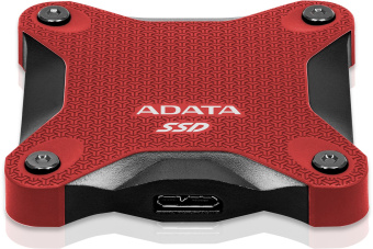 Накопитель SSD A-Data USB 3.1 1TB SD620-1TCRD SD620 2.5" красный - купить недорого с доставкой в интернет-магазине