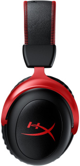 Наушники с микрофоном HyperX Cloud II (CL002) черный/красный мониторные Radio оголовье (4P5K4AA) - купить недорого с доставкой в интернет-магазине