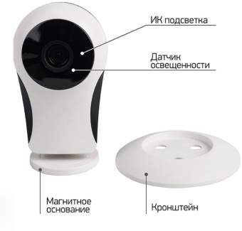 Камера видеонаблюдения аналоговая Rexant WiFi 149 Wi-Fi 3.6-3.6мм корп.:белый (45-0149) - купить недорого с доставкой в интернет-магазине