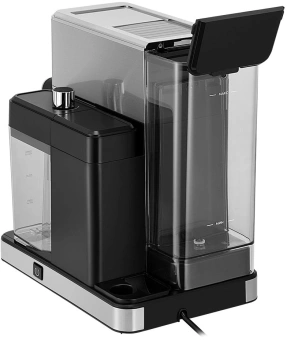 Кофеварка рожковая Kitfort КТ-7693 1350Вт нержавеющая сталь/черный - купить недорого с доставкой в интернет-магазине