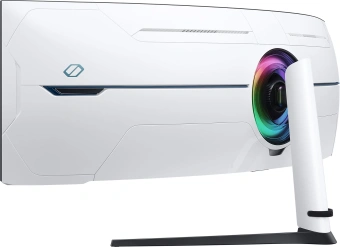 Монитор Samsung 57" Odyssey Neo G9 S57CG952NI черный VA LED 32:9 HDMI полуматовая HAS Piv 2500:1 420cd 178гр/178гр 7680x2160 240Hz FreeSync Premium Pro DP Dual UHD USB 19кг - купить недорого с доставкой в интернет-магазине