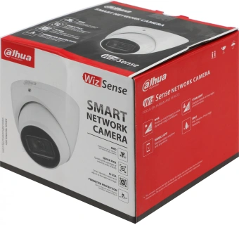 Камера видеонаблюдения IP Dahua DH-IPC-HDW3241EMP-S-0280B-S2 2.8-2.8мм цв. корп.:белый - купить недорого с доставкой в интернет-магазине
