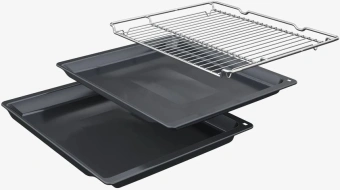 Духовой шкаф Электрический Bosch HBG7764B1 черный - купить недорого с доставкой в интернет-магазине