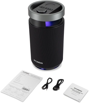 Минисистема Hyundai Select H-MC1241 черный 100Вт BT - купить недорого с доставкой в интернет-магазине