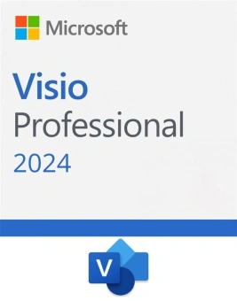 Ключ активации Microsoft Visio Professional 2024 All Lng PK Lic Online DwnLd C2R NR (EP2-07110) - купить недорого с доставкой в интернет-магазине