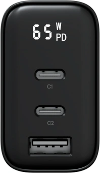 Сетевое зар./устр. Magssory ACH009 65W (PD3.0+PPS+QC4+AFC+FCP+SCP) универсальное черный - купить недорого с доставкой в интернет-магазине