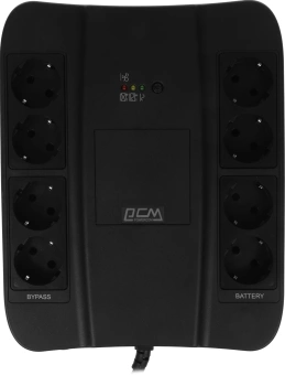 Источник бесперебойного питания Powercom Spider SPD-1000N 550Вт 1000ВА черный - купить недорого с доставкой в интернет-магазине