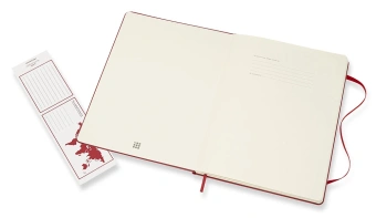 Блокнот Moleskine CLASSIC QP092F2 XLarge 190х250мм 192стр. нелинованный твердая обложка красный - купить недорого с доставкой в интернет-магазине