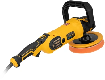 Полировальная машина Denzel CP-180 1400Вт 3000об/мин рез.шпин.:M14 d=180мм (27701) - купить недорого с доставкой в интернет-магазине