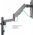 Кронштейн для мониторов Onkron G70 черный 13"-34" макс.8кг настольный поворот и наклон верт.перемещ. - купить недорого с доставкой в интернет-магазине
