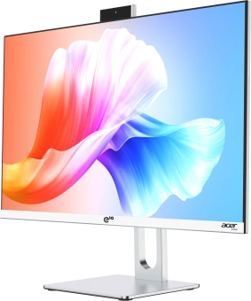 Моноблок Acer Gadget E10 ERAIO 23.8" Full HD Ryzen 7 6800H (3.2) 32Gb SSD1Tb 680M Windows 11 Pro GbitEth WiFi BT 120W Cam белый/серебристый 1920x1080 - купить недорого с доставкой в интернет-магазине