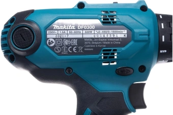 Дрель безударная Makita DF0300 320Вт патрон:быстрозажимной реверс - купить недорого с доставкой в интернет-магазине