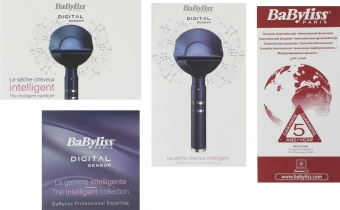 Фен Babyliss 6500DEE 2100Вт синий - купить недорого с доставкой в интернет-магазине