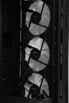 Корпус MSI MAG Forge 120A черный без БП ATX 2x120mm 2xUSB3.0 audio bott PSU - купить недорого с доставкой в интернет-магазине