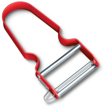 Овощечистка для овощей и фруктов Victorinox Rex красный карт.кор. (6.0900.1) - купить недорого с доставкой в интернет-магазине